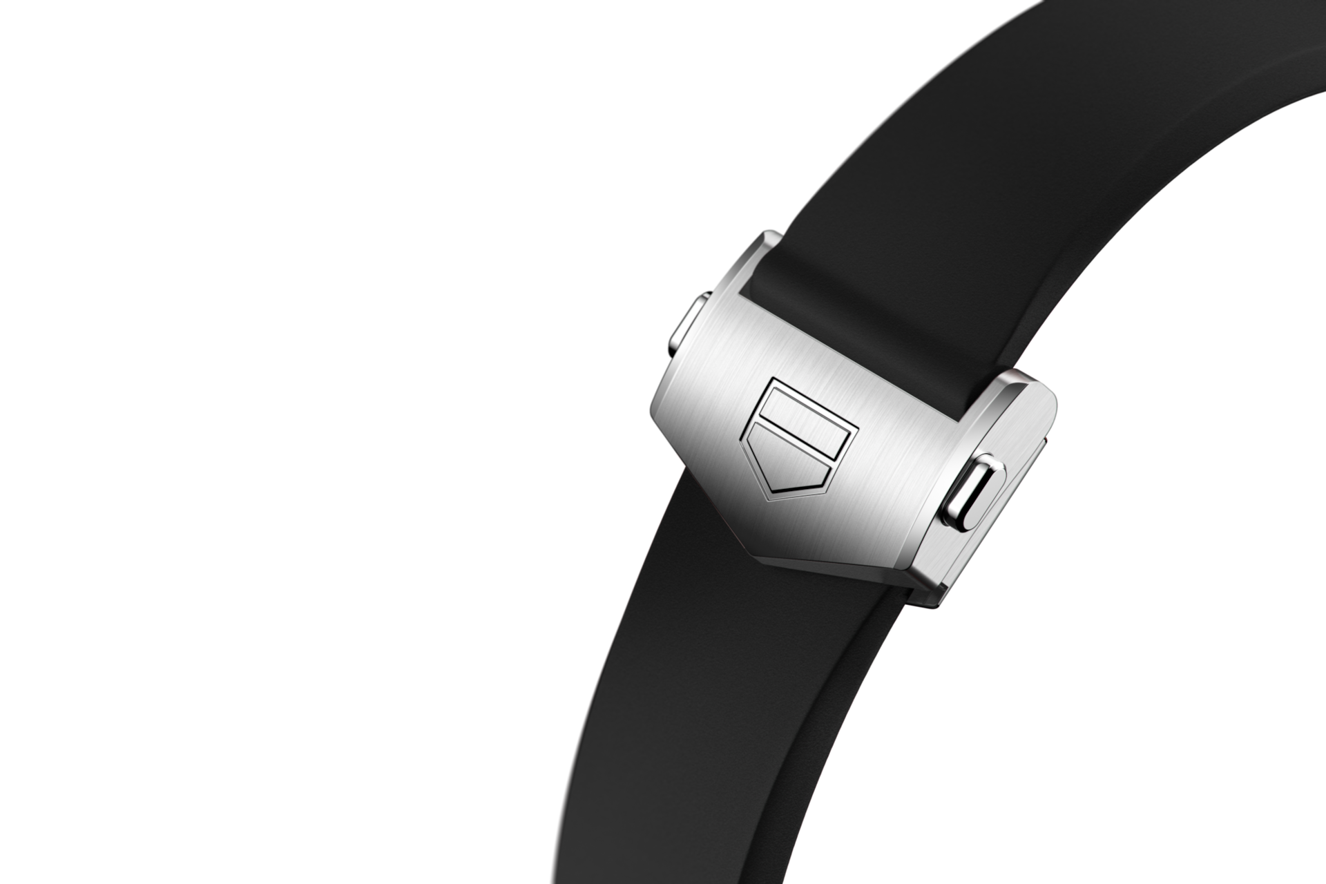 Correa de caucho negra Calibre E4 42 mm