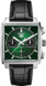 TAG HEUER MONACO（摩納哥）綠色錶面腕錶 黑色 鱷魚皮 精鋼 Green