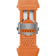 Orange Rubber Strap Calibre E4 45 мм