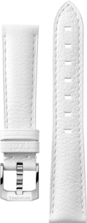 TAG HEUER FORMULA 1 Armband aus weißem Leder