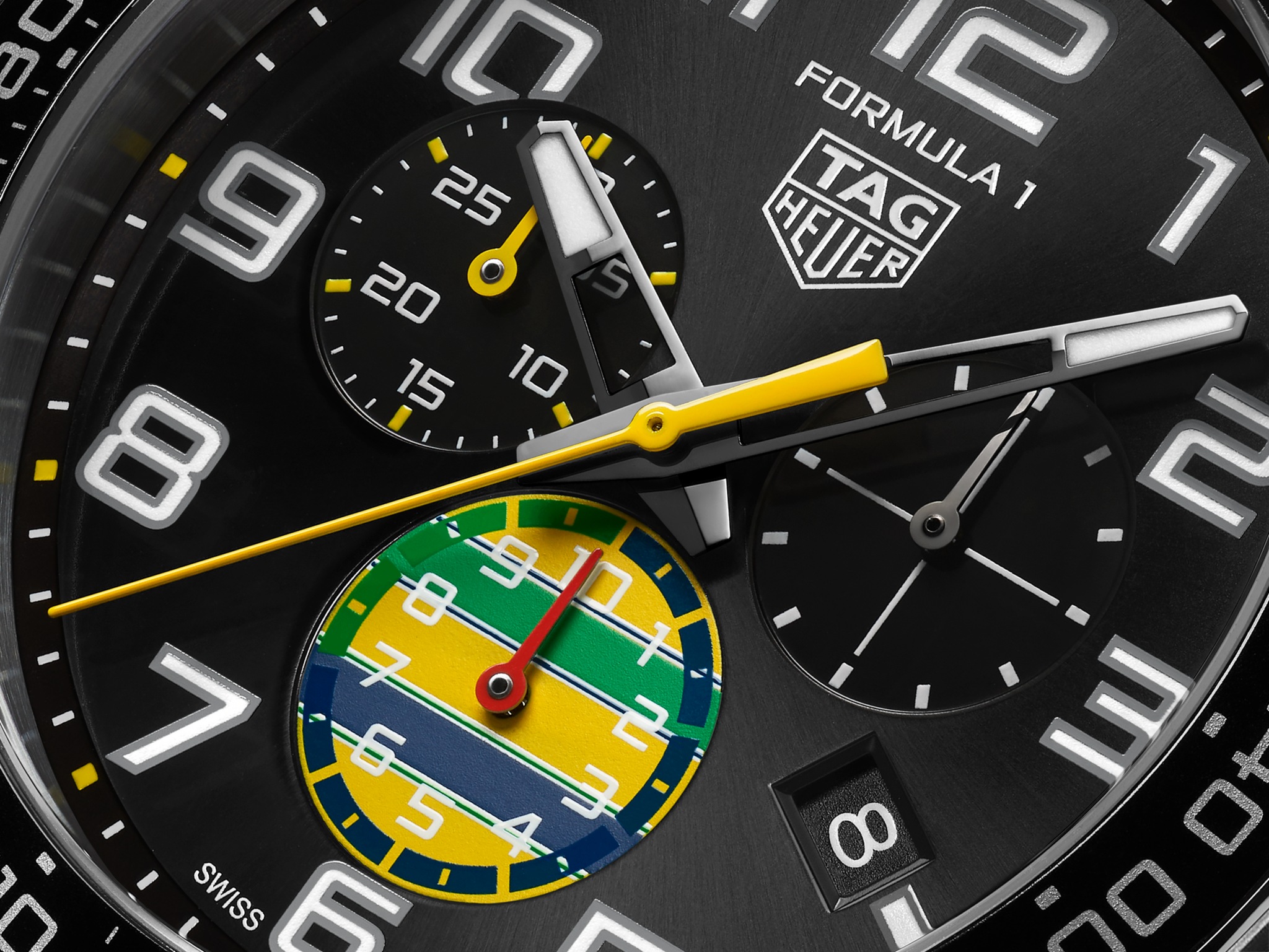 タグホイヤー フォーミュラ1 タグ・ホイヤー フォーミュラ1 クロノグラフ × セナ - 43 mm
