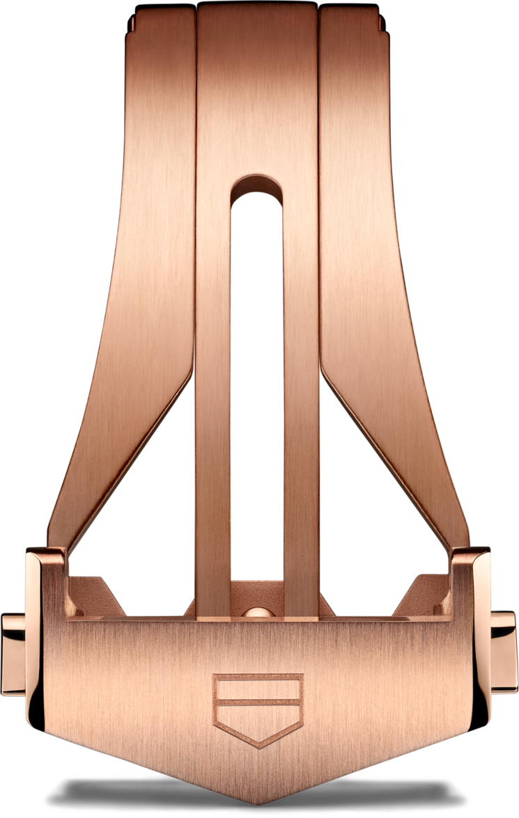 Rose Golden PVD Steel Pin Buckle Calibre E5 40mm