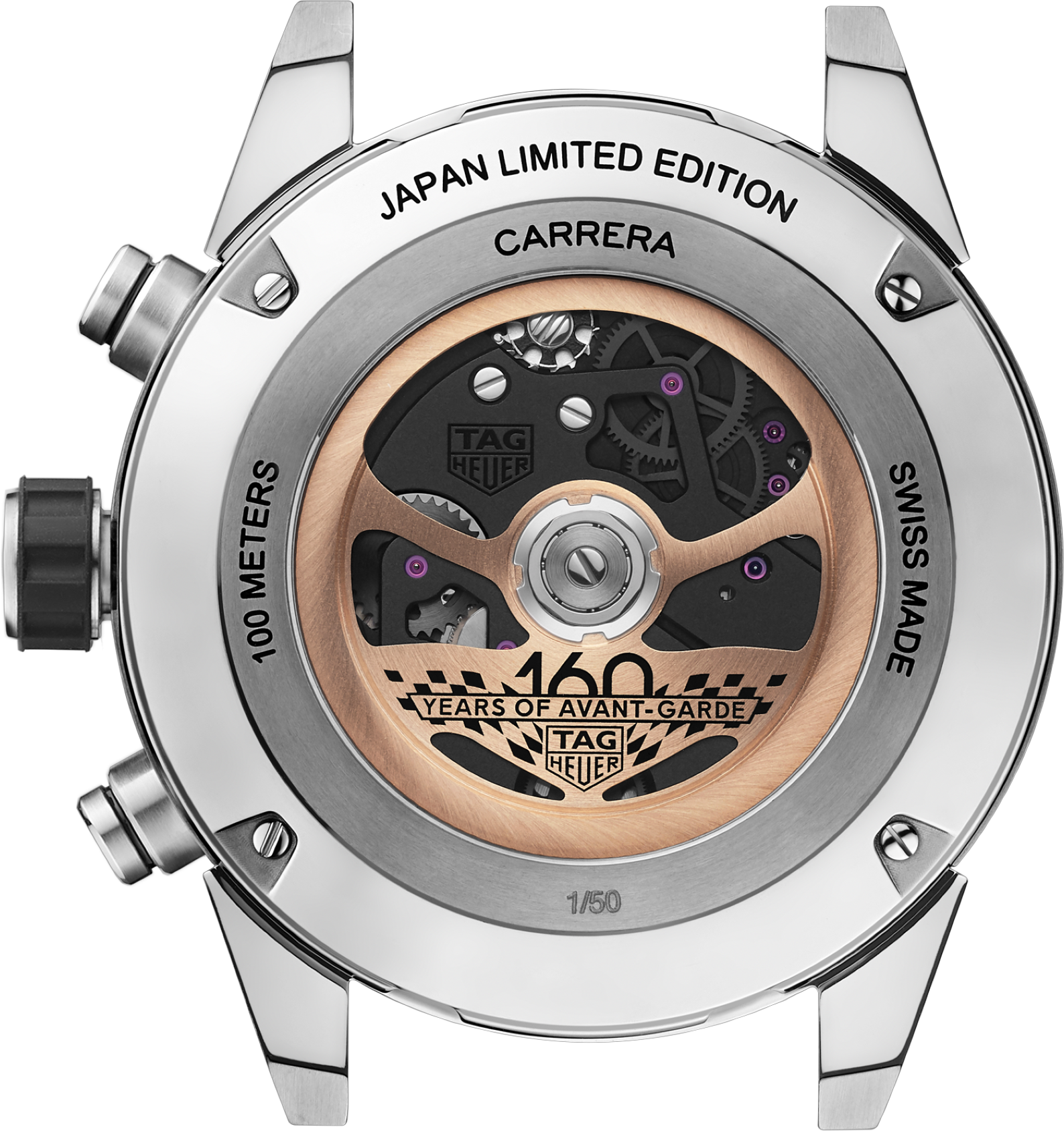 TAG Heuer Carrera Chronograph Tourbillon - 45 mm - CAR5A8D.EB0212