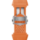 Cinturino in caucciù arancione Calibre E4 45 mm