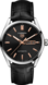 TAG Heuer Carrera（卡萊拉）雙曆腕錶 黑色 鱷魚皮 精鋼 黑色