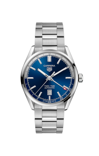 TAG Heuer Carrera（卡萊拉）Twin-Time腕錶