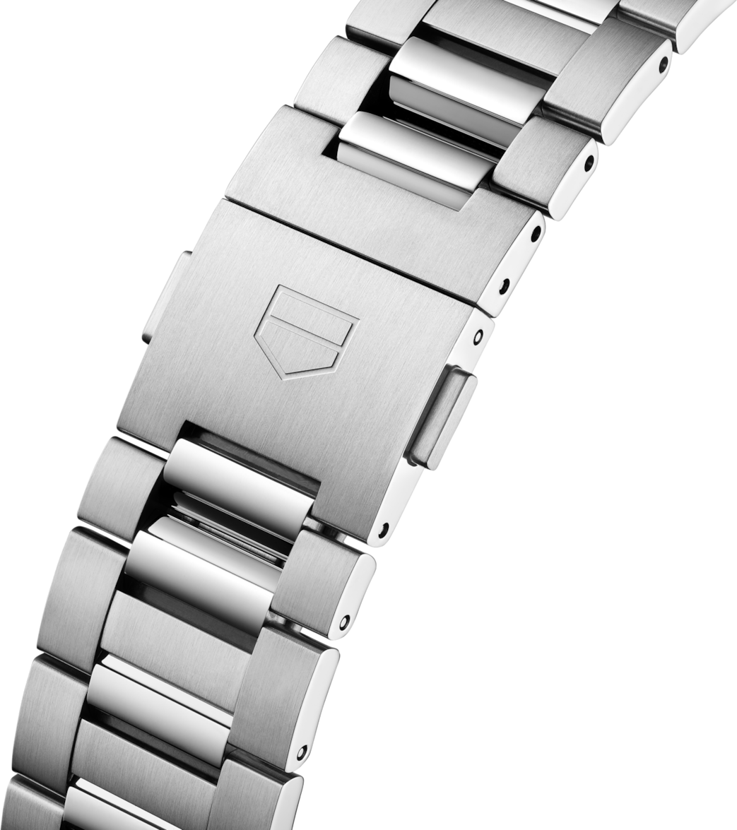 TAG Heuer Carrera 42 mm Armband aus Edelstahl