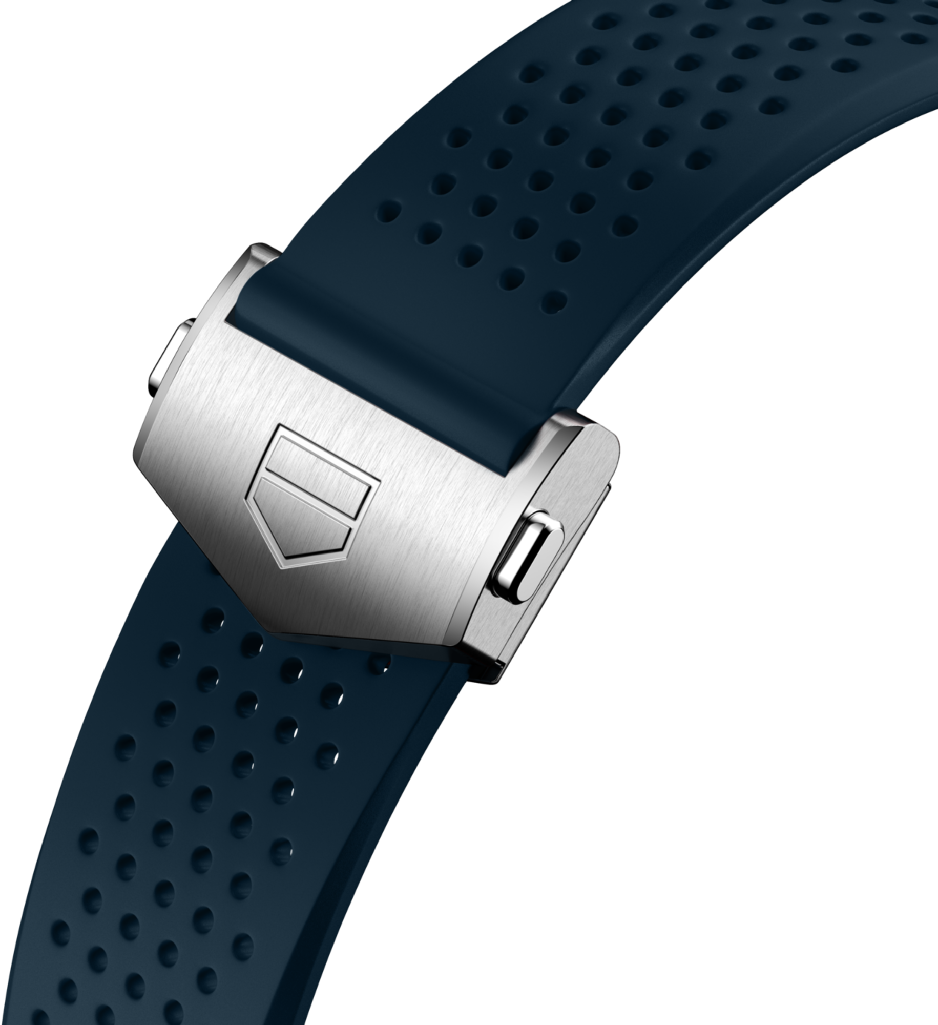 Blue Rubber Band Calibre E3 - - BT6220 | TAG Heuer US