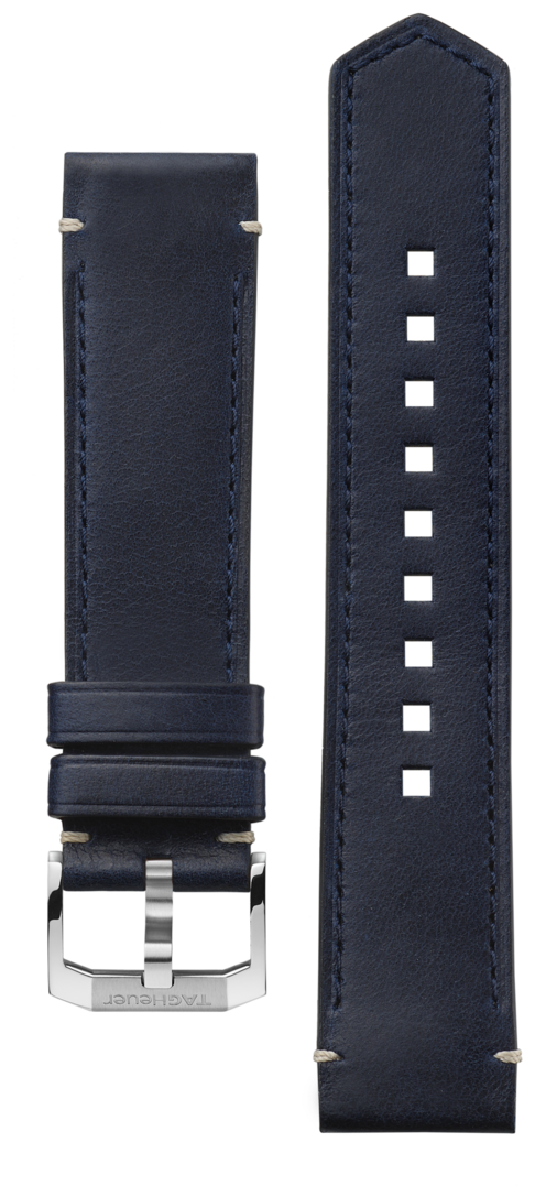 TAG HEUER AUTAVIA Blue Leather Band