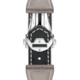 泰格豪雅卡莱拉系列36毫米腕表灰色皮革表带