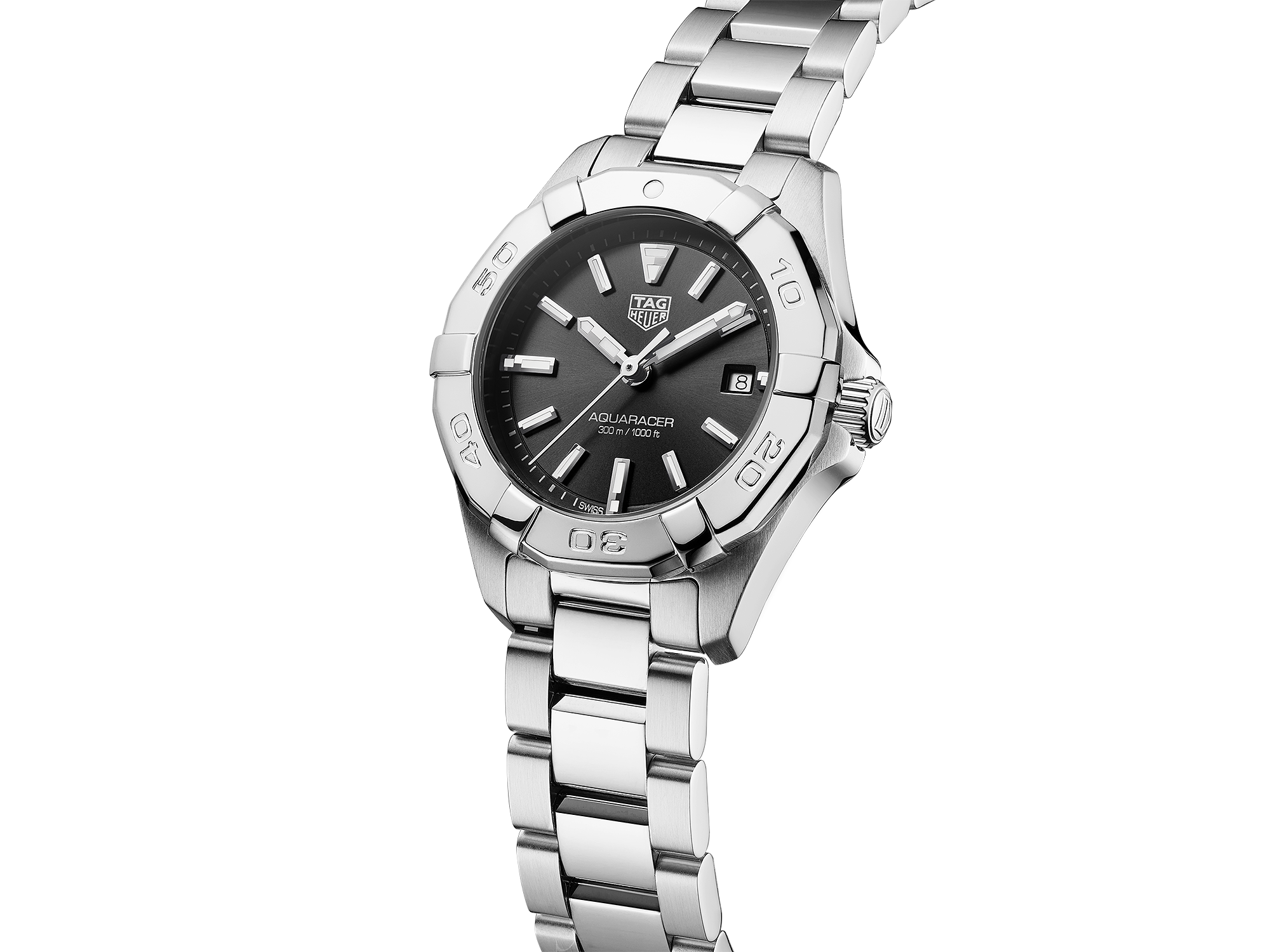 TAG Heuer Aquaracer Quartz 43mm WAY108A. FT6141