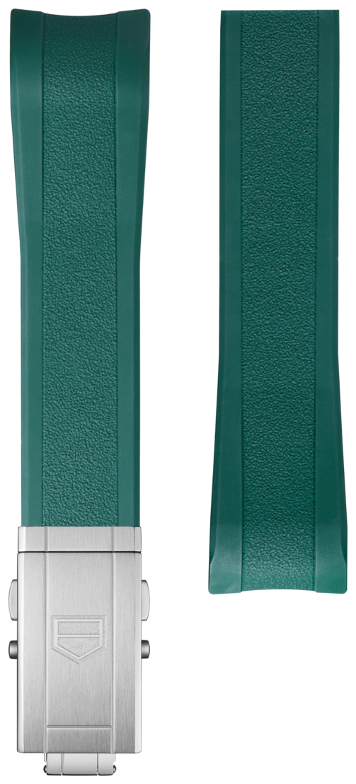 TAG Heuer Aquaracer 42MM Green Rubber Strap