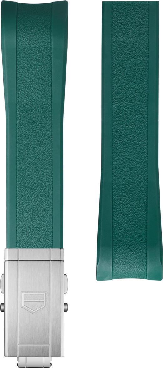 TAG Heuer Aquaracer 42MM Green Rubber Strap