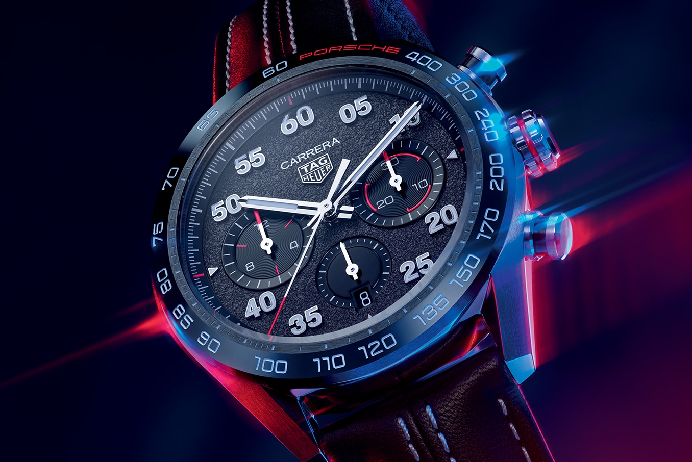 TAG Heuer Carrera Porsche Chronograph Special Edition Calibre HEUER02  Automatic Men 44 mm  | TAG Heuer US