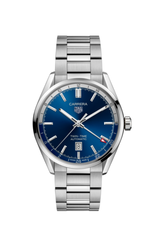 TAG Heuer Carrera（卡萊拉）Twin-Time腕錶