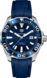 TAG Heuer Aquaracer（竞潜系列）腕表 蓝色 橡胶 铝合金 蓝色