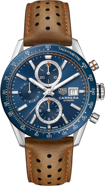 TAG HEUER CARRERA Chronograph - 41 mm - CBM2112.FC6455 | TAG Heuer