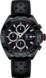 TAG Heuer Formula 1（F1）手錶 黑色 橡膠 黑色PVD塗層精鋼 黑色