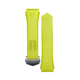 Lime yellow Rubber Strap Calibre E4 45 mm