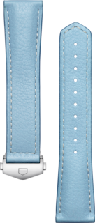 TAG HEUER CARRERA（卡萊拉）36毫米腕錶藍色皮革錶帶