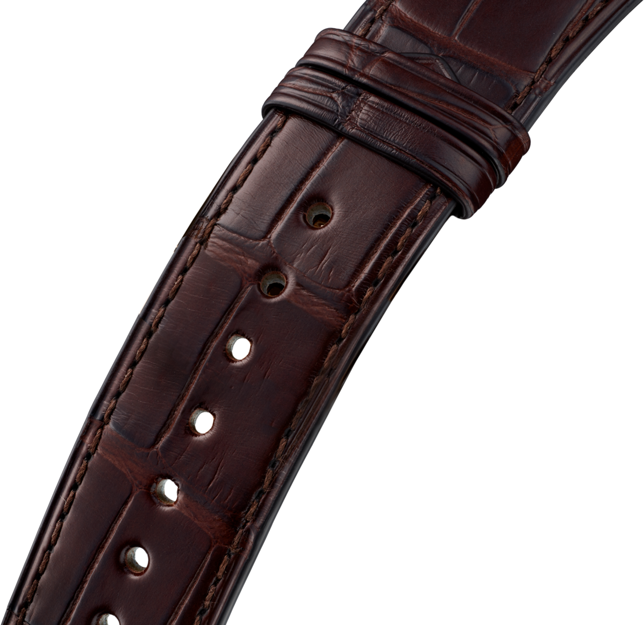 TAG Heuer Carrera 42MM Brown Alligator Leather Strap - FC8332