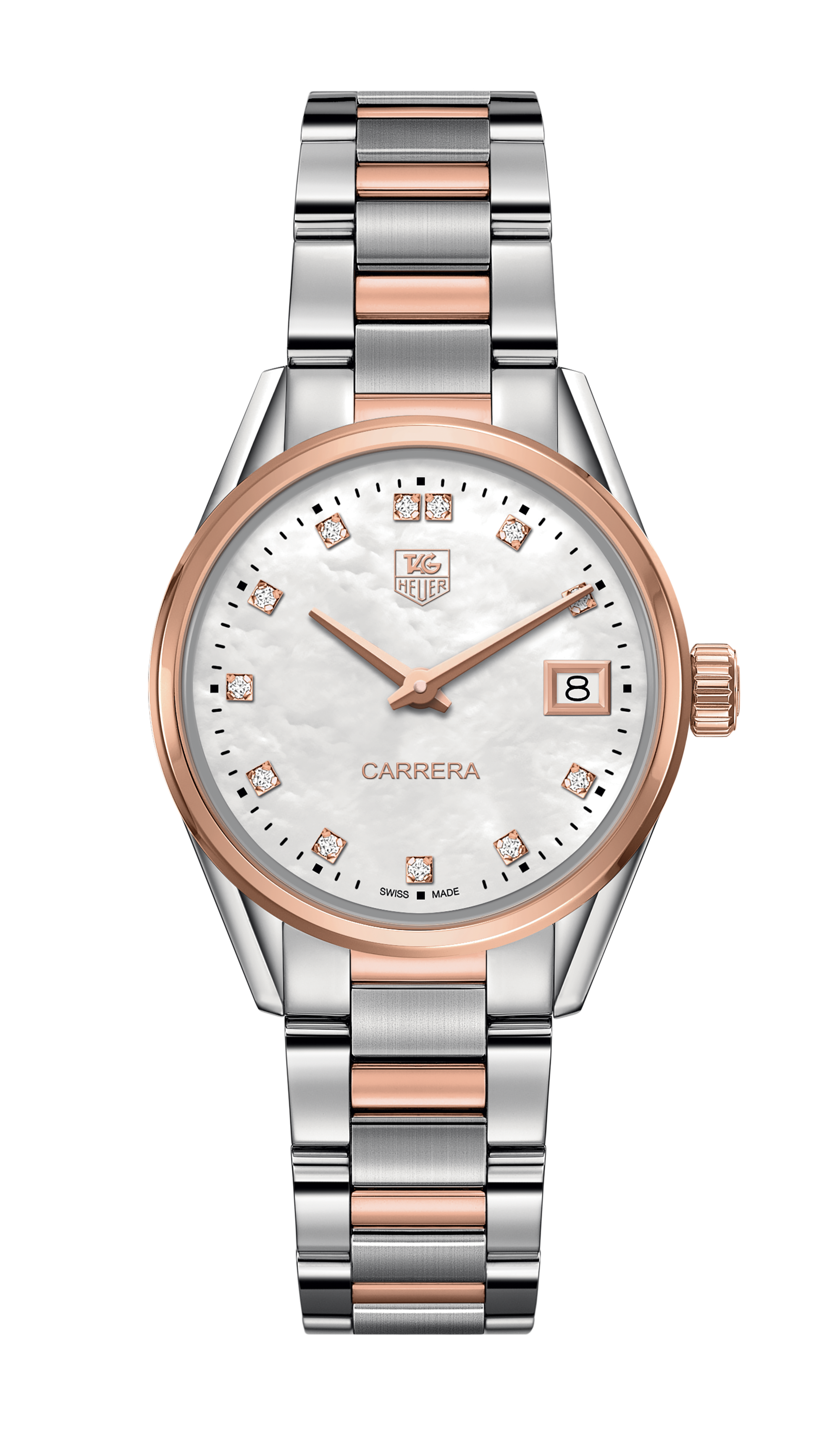 TAG Heuer Carrera Calibre 5 Automatic Ladies Watch WBK2311. BA0652