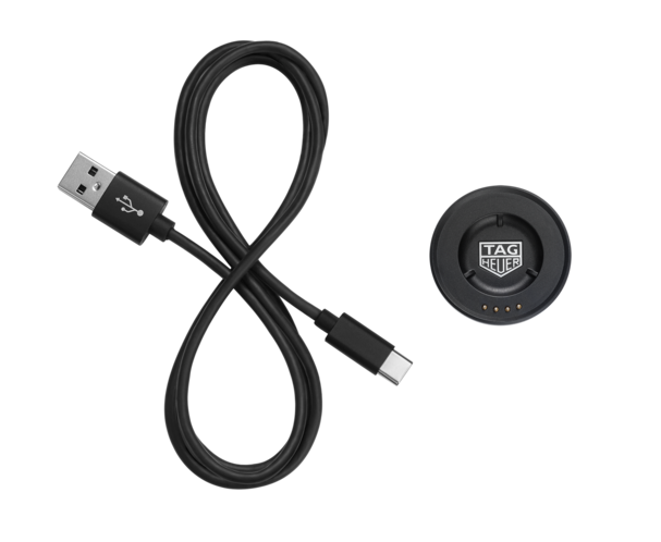 USB-C電線乙條和充電座乙個。