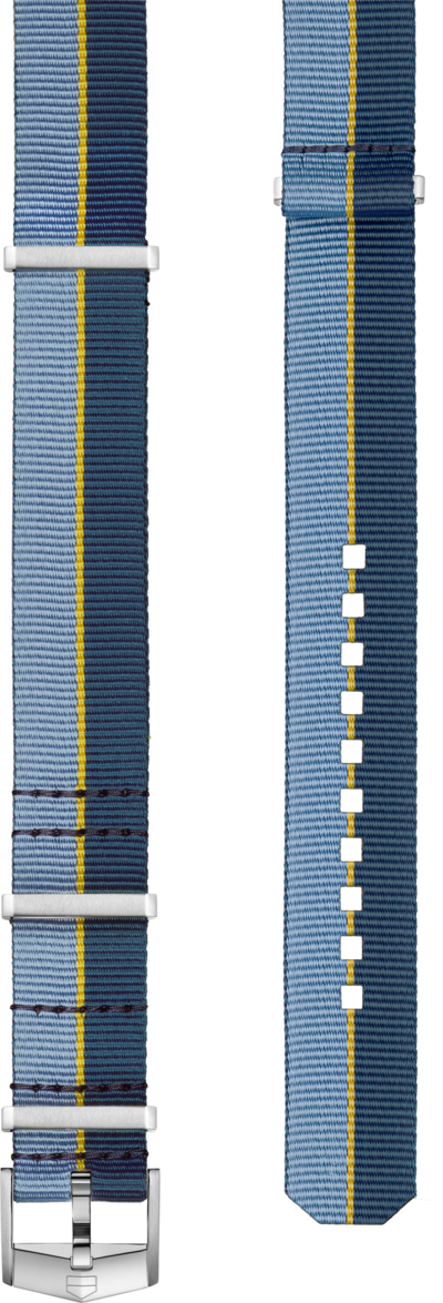 TAG Heuer Aquaracer 36mm Blue Fabric Strap
