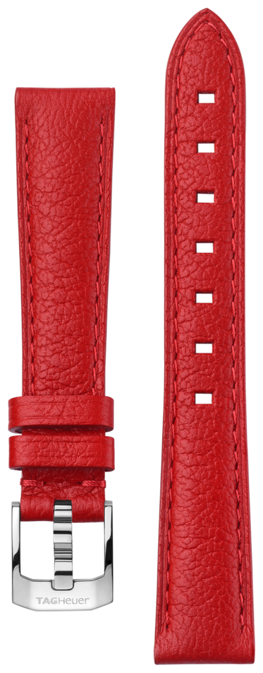 TAG HEUER FORMULA 1 Armband aus rotem Leder