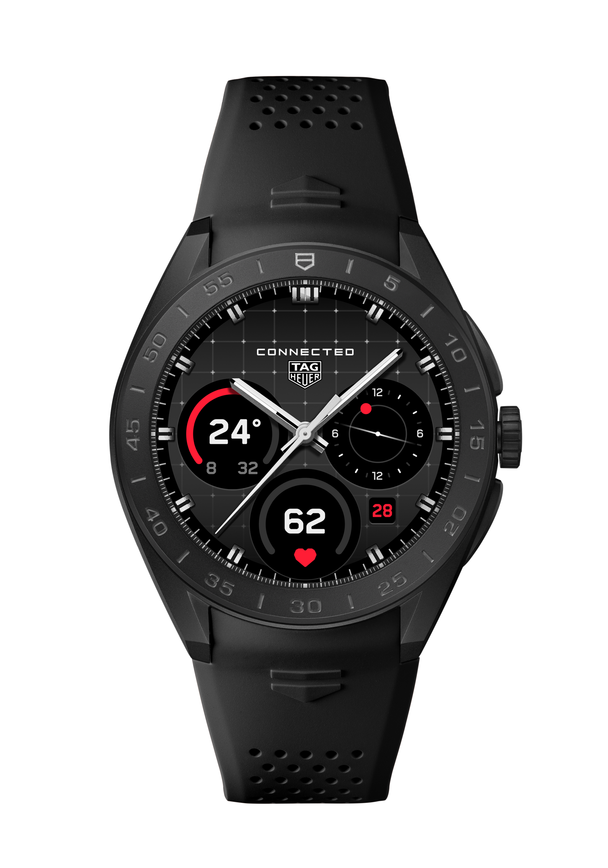 TAG Heuer Connected Calibre E5 SBT8A80.BT6293 45 mm, Titanium grade 2 coated with black DLC