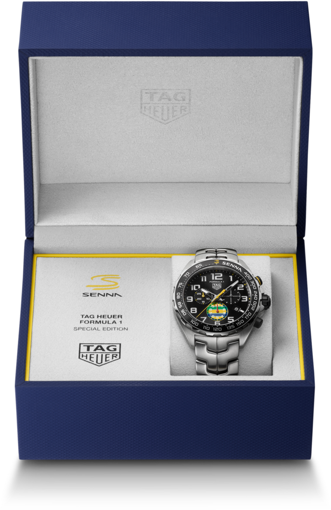 タグ・ホイヤー フォーミュラ1 クロノグラフ × セナ - 43 mm