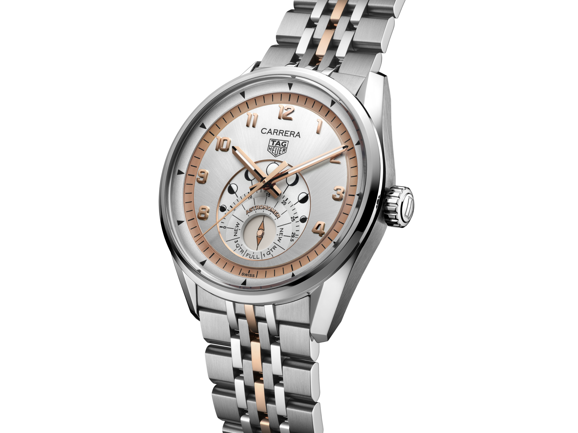 タグ・ホイヤー カレラ ーラグジュアリーウォッチ スティール製