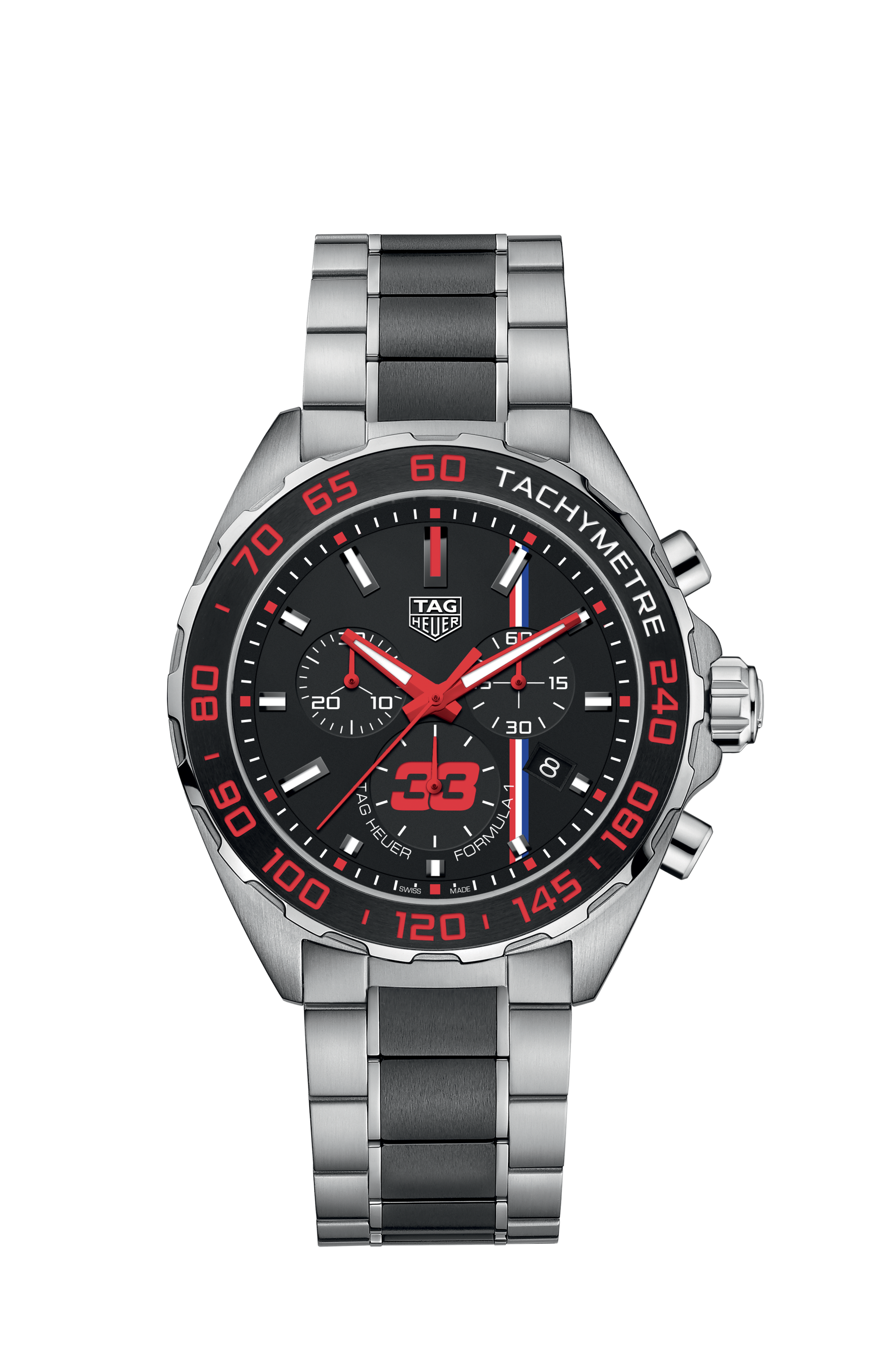 TAG Heuer Carrera Day/Date 'Fangio' CV201AH. BA0725