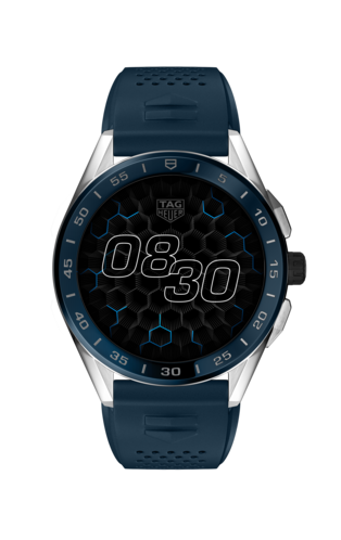 TAG Heuer Connected - Steel Case 45 mm - Blue Rubber Strap