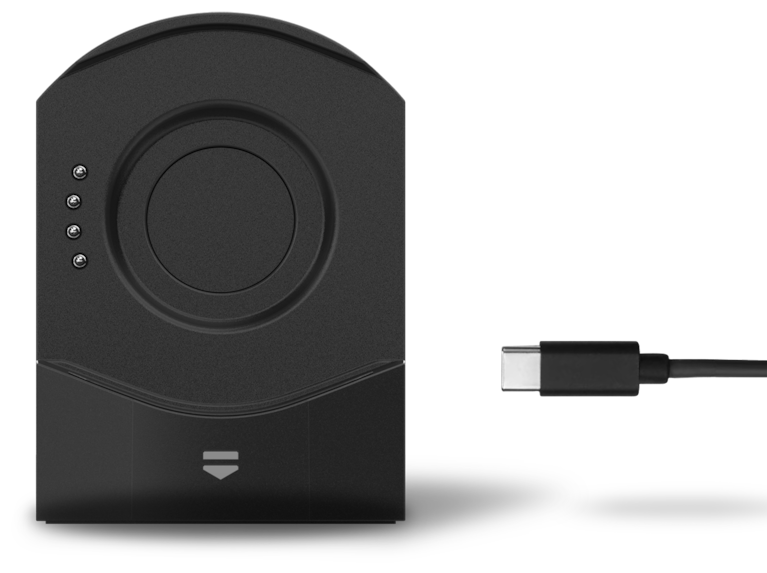 Cabo USB-C e Base de carregamento Calibre E5 45 mm