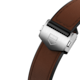 Calibre E4 45毫米智能腕錶棕色雙材質皮革錶帶