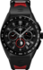 TAG Heuer Connected智能腕錶運動版 黑色和紅色 橡膠 鈦金屬
