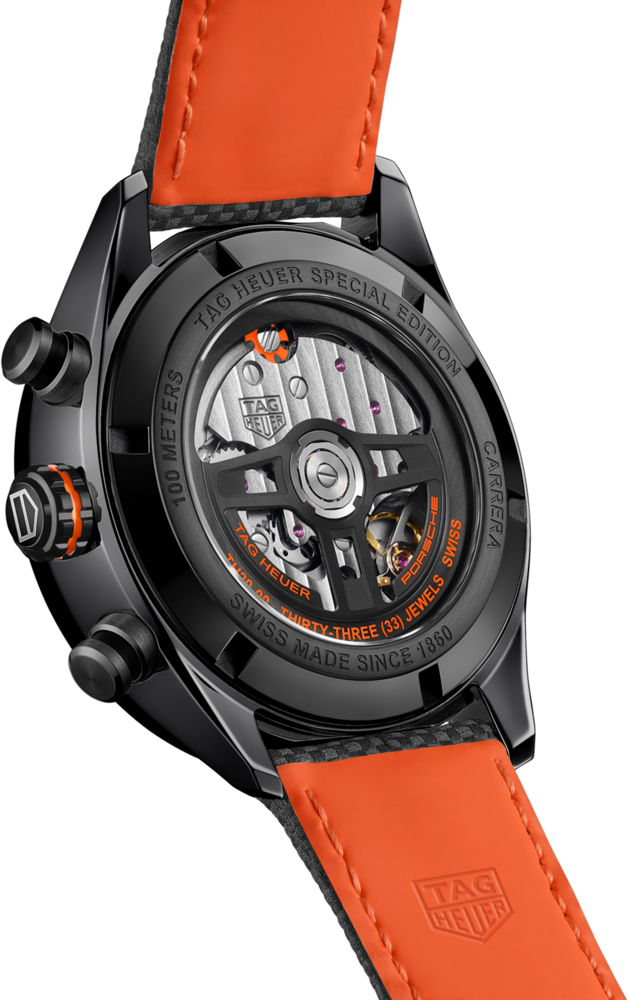 TAG Heuer Carrera Chronograph x Porsche Orange Racing - 44 mm