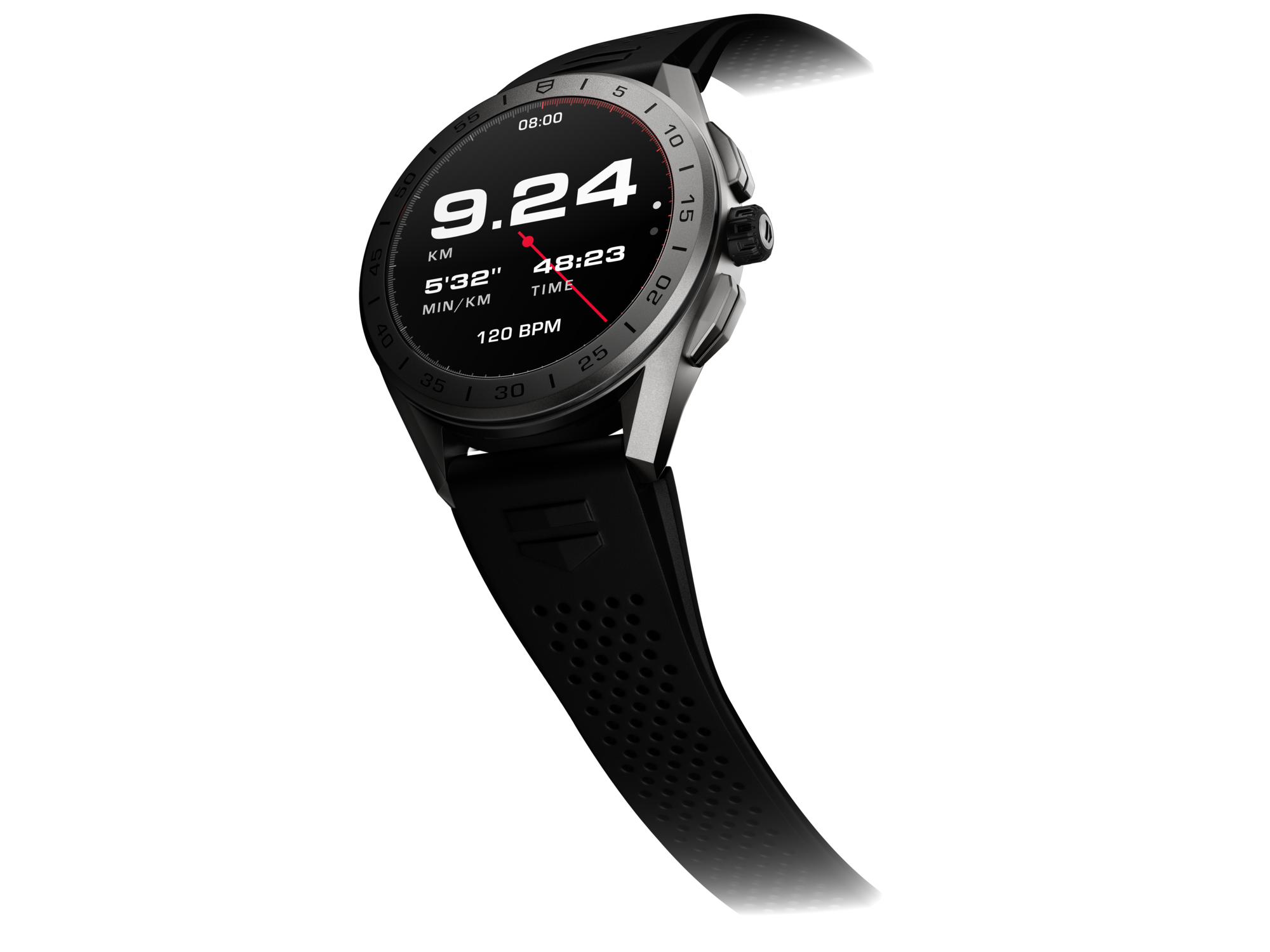 TAG Heuer Men's CBG2A90. FT6173 45mm Calibre Heuer 02 Watch