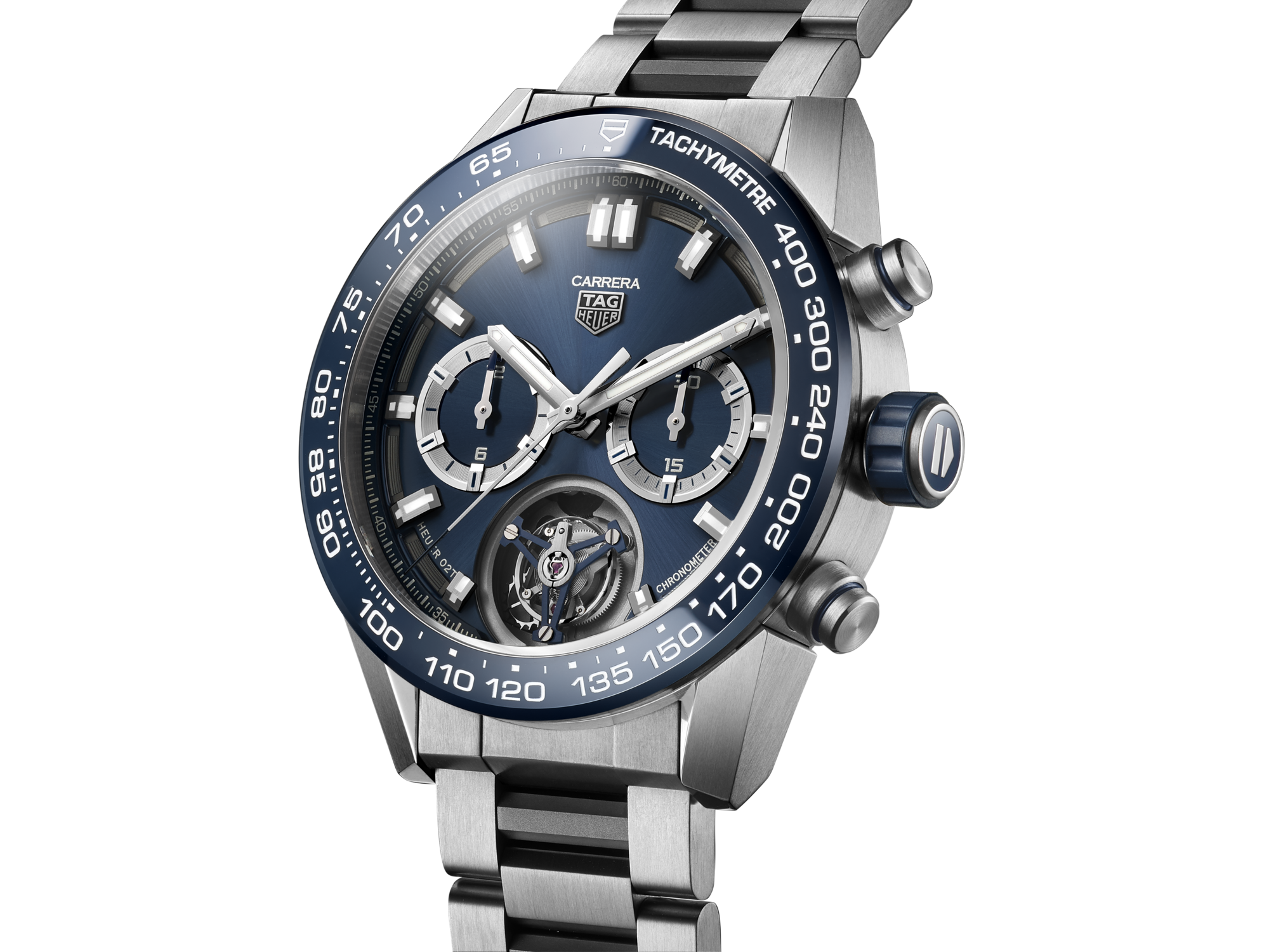 TAG Heuer Carrera Calibre HEUER02T COSC Men 45 mm - CAR5A8C.BF0707