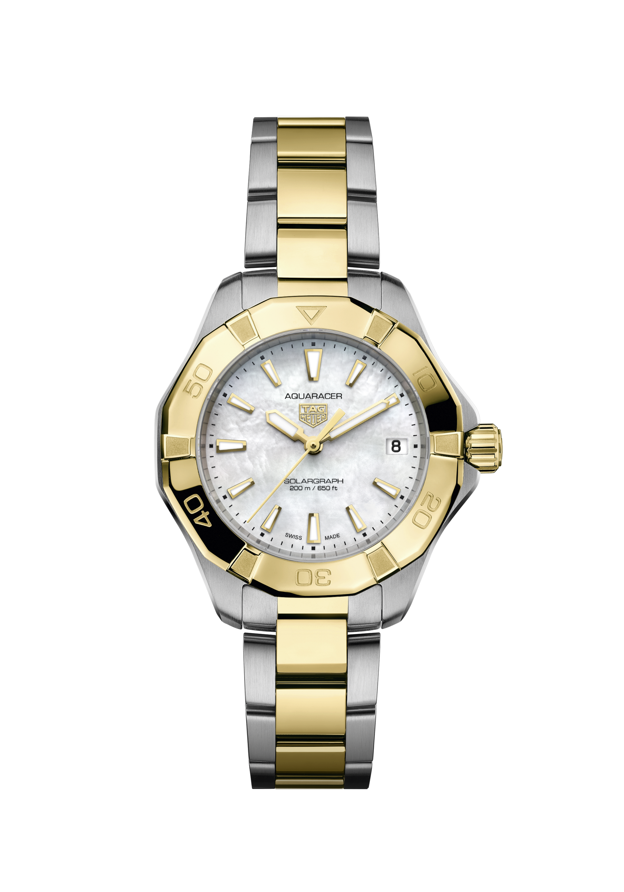 TAG Heuer Aquaracer Professional 200 Solargraph WBP1327.BB0004 Solar Quartz, 34 mm, Steel
