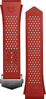 Armband aus rotem Kautschuk 45 mm