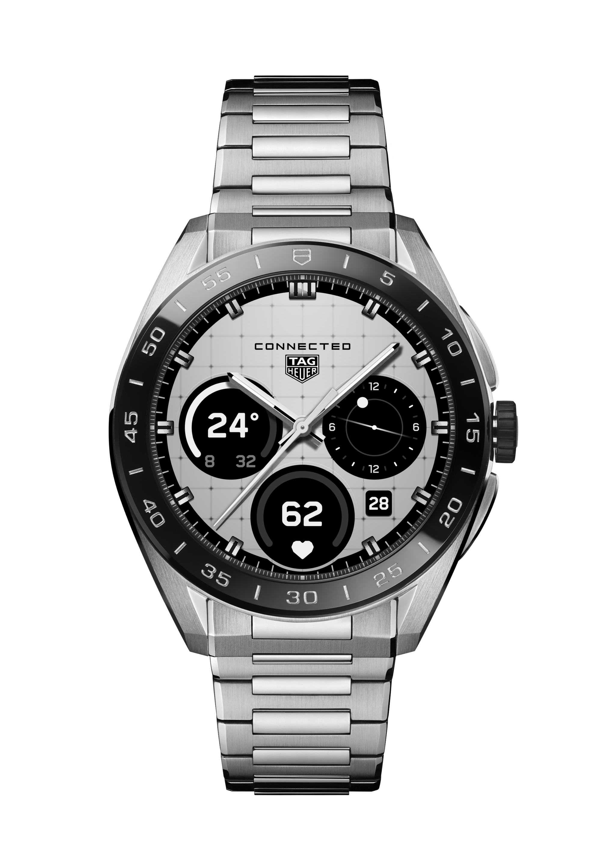 TAG Heuer Connected Calibre E5 SBT8A10.BA0003 45 mm, Steel