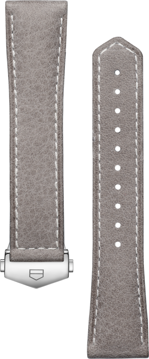 TAG HEUER CARRERA 36MM GREY LEATHER STRAP