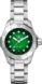 TAG Heuer Aquaracer（競潛）腕錶  無色 精鋼 精鋼 綠色