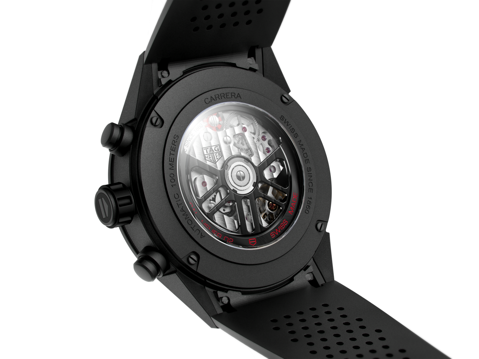 tag heuer carrera swiss made since 1860 sapphire crystal