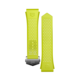 Cinturino in caucciù giallo lime Calibre E4 45 mm