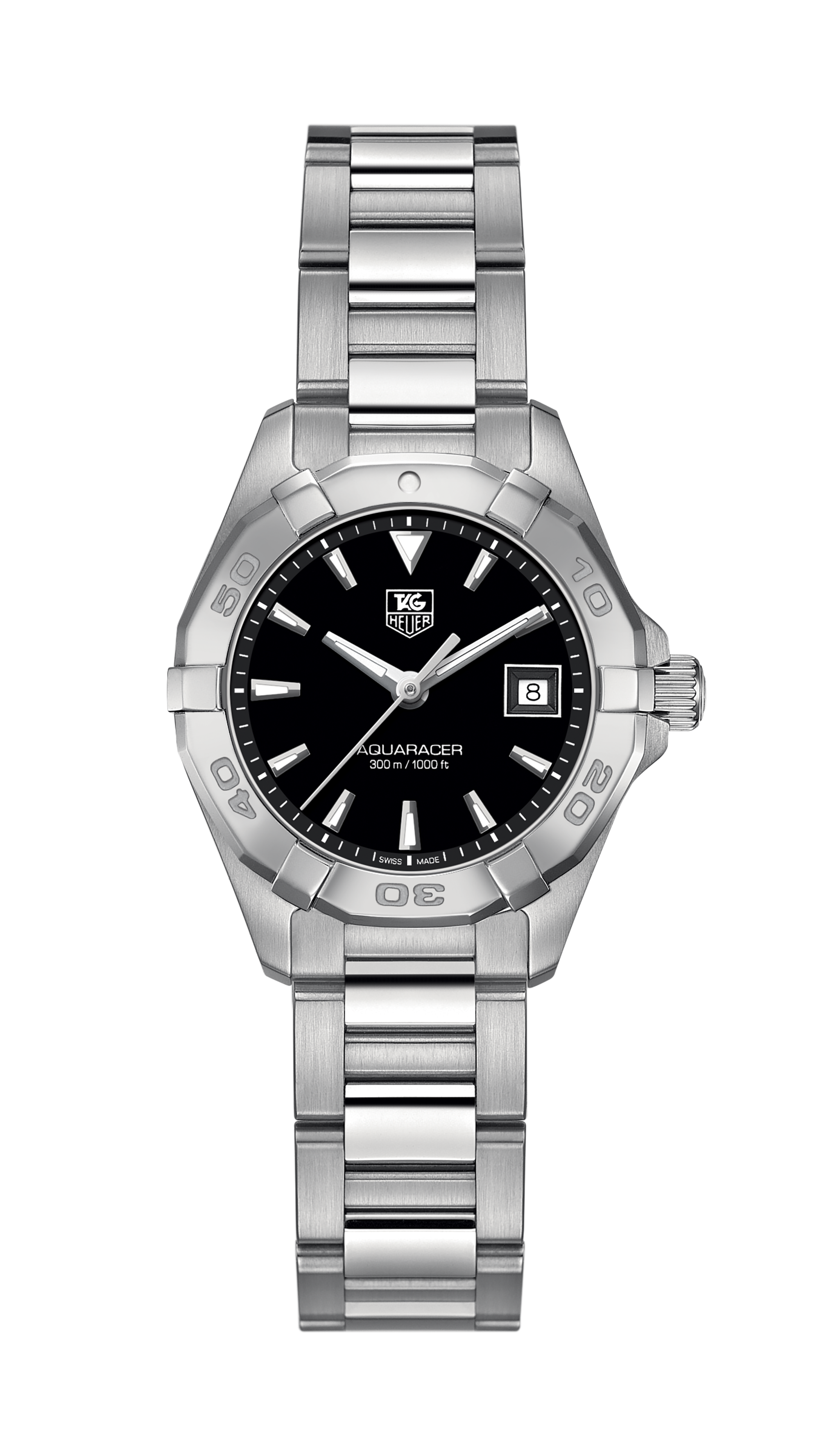 タグホイヤー TAG HEUER WAY1410 アクアレーサー デイト クォーツ レディース 良品 箱・保証書付き_944339 TAG HEUER（タグ・ホイヤー） TAG HEUER WAY1410 アクアレーサー 300m