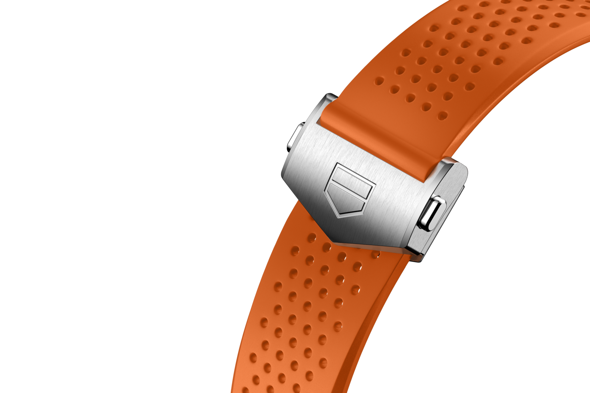 Correa de caucho naranja Calibre E4 45mm