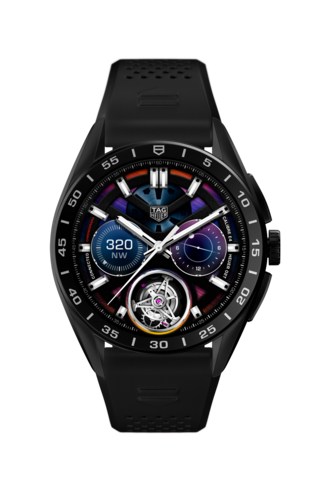 TAG Heuer Connected - Steel Case 45 mm - Black Rubber Band